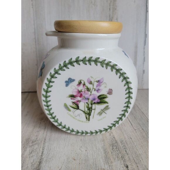 Portmeirion Botanic Gardens Sweet Pea multi purpose jar decor - Picture 2 of 11